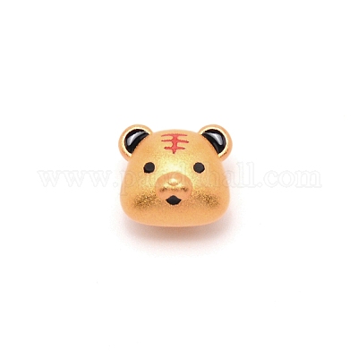 Бусины из матового сплава&nbsp;PALLOY-WH0094-10-1