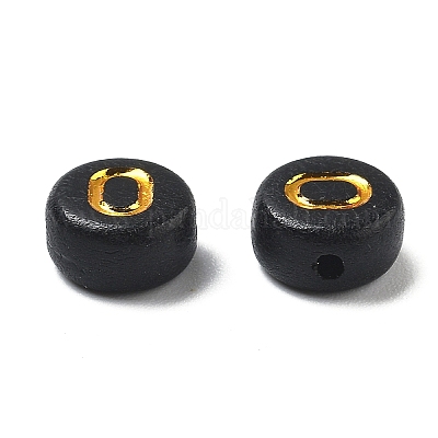 Покрытие непрозрачных акриловых бусин OACR-R005-03O-1