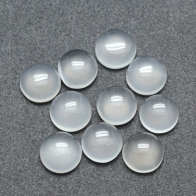 Natürliche Achat Cabochons&nbsp;G-P393-R07-6mm-1