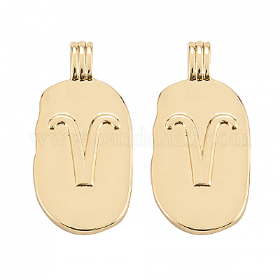 Латунные подвески KK-O140-20G-06-1