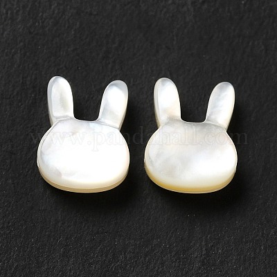 Натуральные белые бусины из ракушек SHEL-G014-12-1