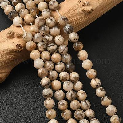 Натуральный полевой шпат X-G-S259-26-6mm-1