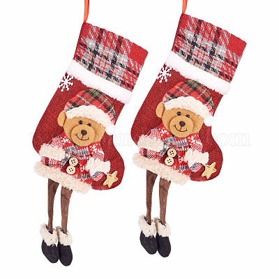 Сумки из нетканого материала на рождественскую тематику ABAG-TAC0001-16B-1