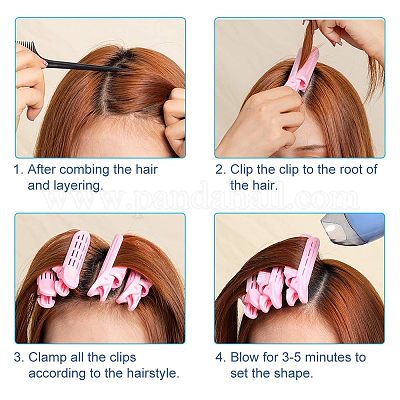 Придающие объем заколки для корней волос MRMJ-WH0061-10C-1