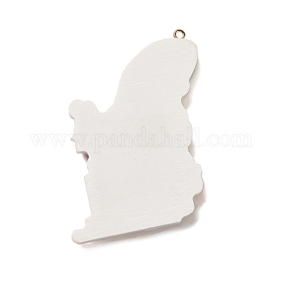 Рождественские подвески из смолы Санта-Клауса HJEW-K041-01-1