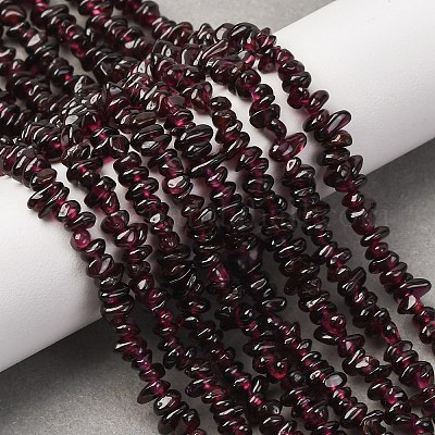 Гранат природный бисер нитей G-K402-B01-01-1