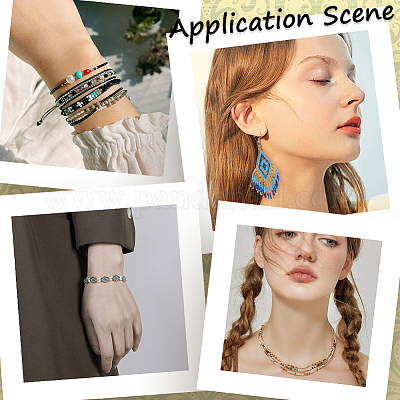 90 г двухцветного стеклянного бисера с круглым отверстием и двумя насечками SEED-SC0001-25A-1