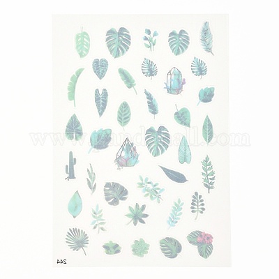 Adesivi autoadesivi in plastica impermeabile&nbsp;DIY-F064-13I-1