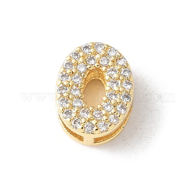 Латунные микро-паве прозрачные кубические цирконии начальные многорядные звенья KK-S520-01G-15-1