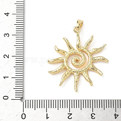 Латунные подвески KK-P334-14G-1