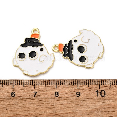 Подвески из сплава хэллоуина с эмалью STAS-I354-01G-C02-1