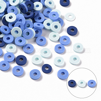 Бусины из полимерной глины  CLAY-T019-04B-1