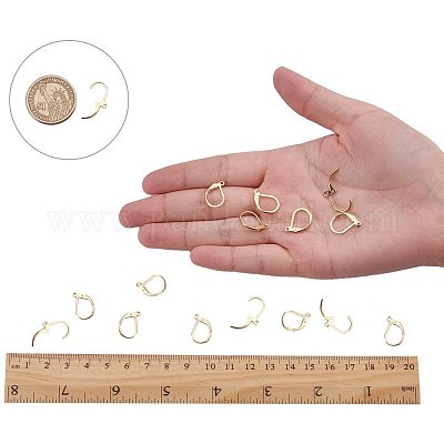 Фурнитура для сережек-гвоздиков из нержавеющей стали 304 STAS-PH0018-28G-1