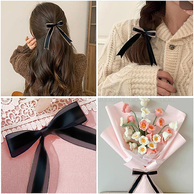 1 рулон однотонных лент из органзы ORIB-CY0001-02N-1