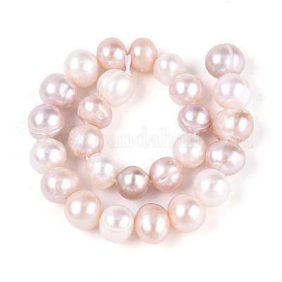 Нити из натурального культивированного пресноводного жемчуга PEAR-T006-11-1