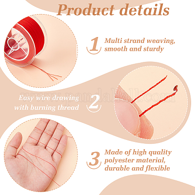 Полиэфирная нить TOOL-WH0053-64-1