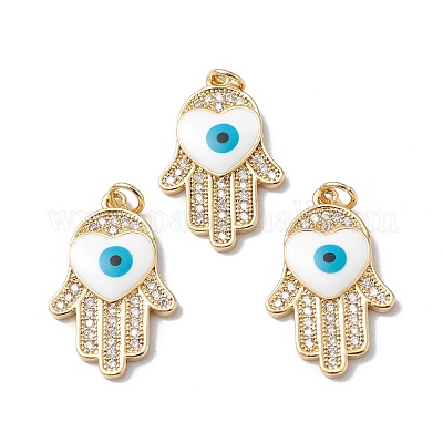 Покрытие стойки латунь микропаве прозрачные подвески из кубического циркония KK-H434-34G-1