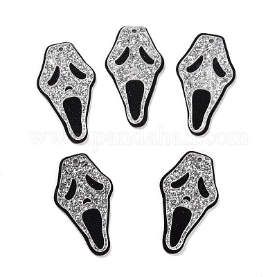 Непрозрачные акриловые подвески&nbsp;X-MACR-M020-10-1