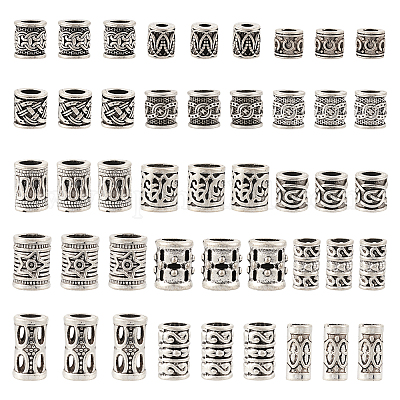 150шт 15 стиля европейские бусины из сплава в тибетском стиле FIND-TA0002-68-1