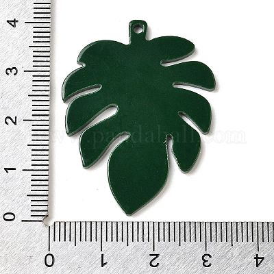 Непрозрачные акриловые подвески OACR-H047-02B-01-1