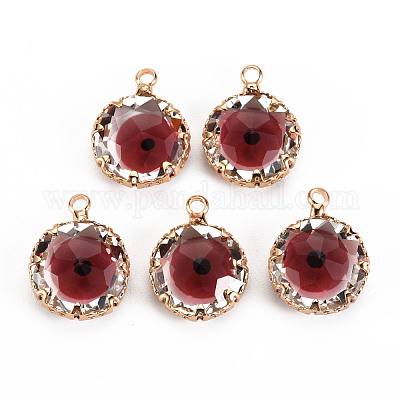 Прозрачные стеклянные подвески GLAA-S193-004A-1