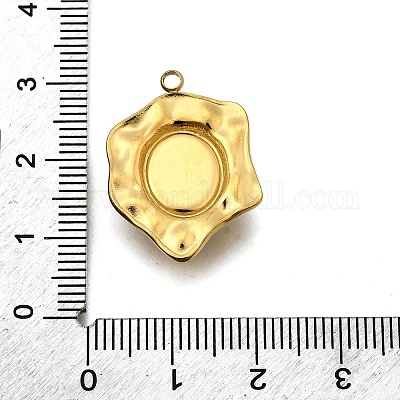 Подвески из пластикового жемчуга STAS-Q360-03K-G-1