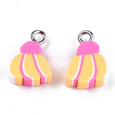 Подвески из полимерной глины ручной работы X-CLAY-T016-55-1