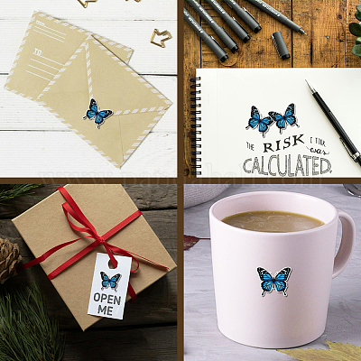 Самоклеящиеся бумажные декоративные наклейки DIY-WH0562-051-1