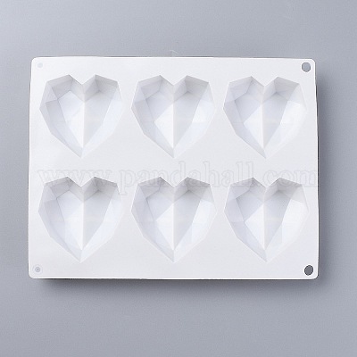 4 x 9 Silicone Hearts Candy Mold by STIR