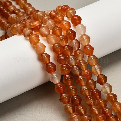 Натуральные нити сердолика (крашенные и нагретые) G-G203-02B-1