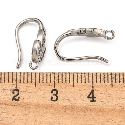 Латунные крючки для серьги из чистого циркония KK-R149-19P-1