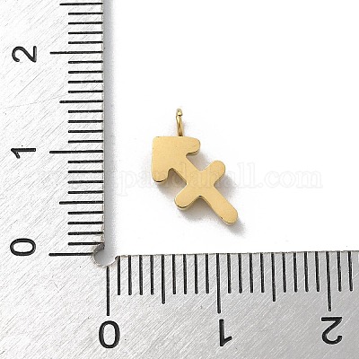 Ионное покрытие (ip) 304 нержавеющая сталь микропаве кубический цирконий подвески STAS-Z107-09G-11-1