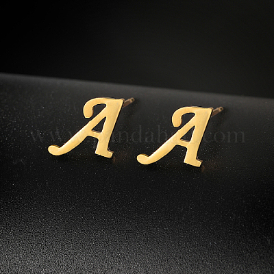 Серьги-гвоздики из нержавеющей стали 201 LM7211-3-1