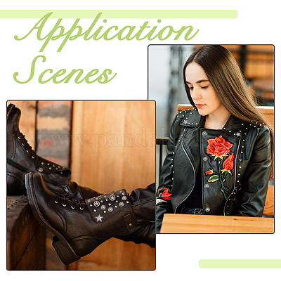 64 комплект 4-х стилей литые речные шипы FIND-FH0009-17-1