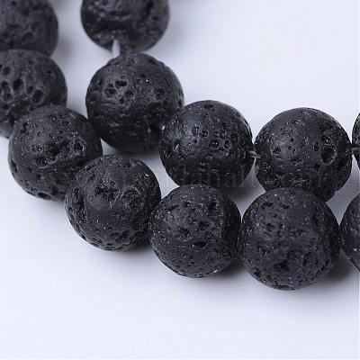 Wholesale Natural Lava Rock Beads Strands 