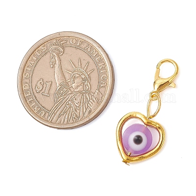 Смола подвеска украшения HJEW-JM03945-02-1