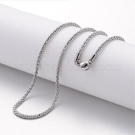 304 Stainless Steel Necklace MAK-K004-02P-1