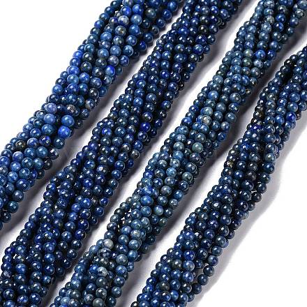 Filo di Perle lapis lazuli naturali  G-K311-14A-2-1