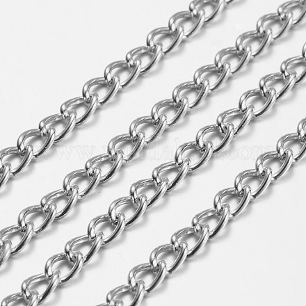Aluminium Twisted Chains Curb Chains X-CH002Y-15-1