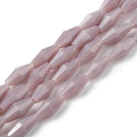 Непрозрачное стекло бисер нитей GLAA-P001-03B-07-1