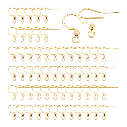 100 шт. французские крючки для сережек из нержавеющей стали 304 STAS-UN0058-79-1