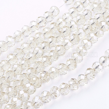 Perles en verre cristal autrichien d'imitation rondelle à facettes X-GR8MMY-G-1