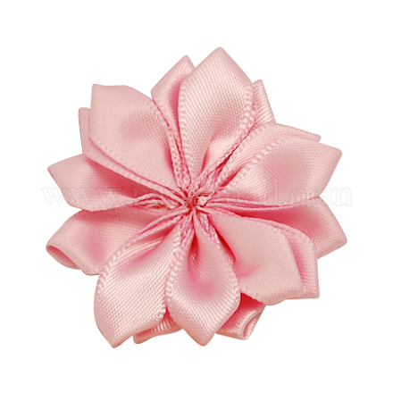 Accessoires de costume de fleurs tissées à la main rose perle X-WOVE-QS17-9-1