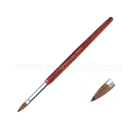 100% Mink Hair Nail Art Brush Pens MRMJ-Q033-048A-03-1