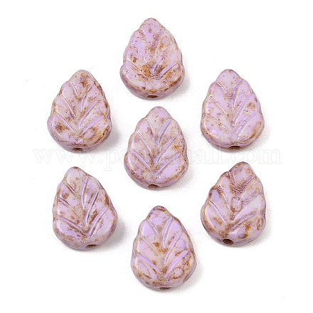 Чешские прессованные стеклянные бусины GLAA-I061-06A-1