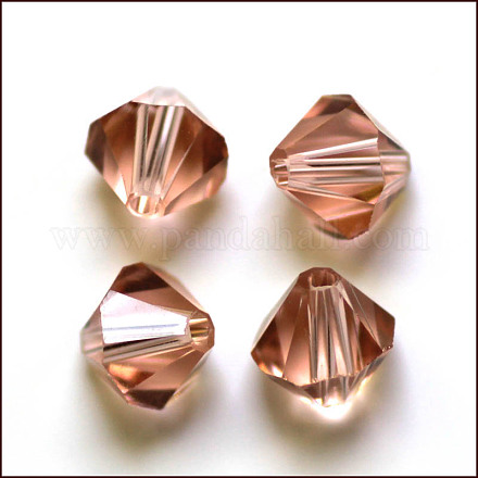Abalorios de cristal austriaco de imitación SWAR-F022-4x4mm-362-1