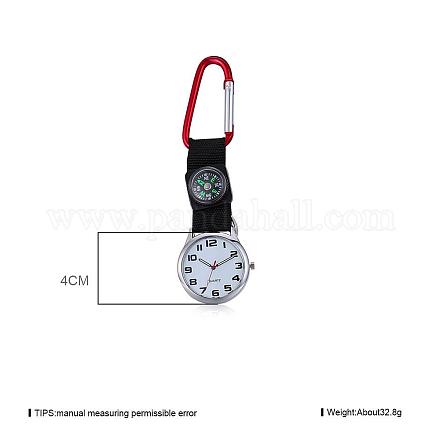 単純な合金の腕時計  クォーツ時計  コンパス  レッド  50x20mm RCP-BB22942-4-1