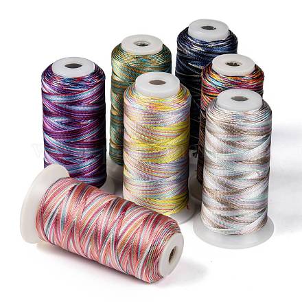 Segment gefärbter runder Polyester-Nähfaden OCOR-Z001-A-31-1
