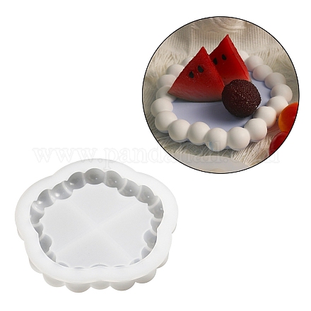 Силиконовые геометрические Молды для подставок с пузырьками своими руками X1-AJEW-M224-01B-1