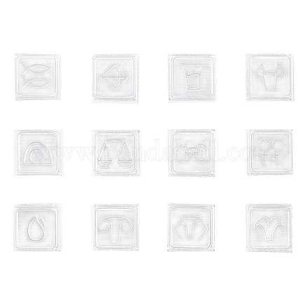 Acrylic Stamps AJEW-WH0019-49-1